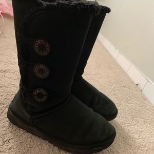 Ugh black boots